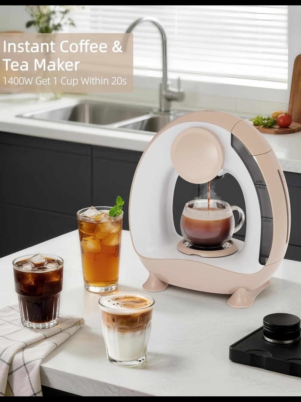 Modern Single-Serve Coffee & Tea Maker